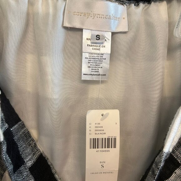 Corey Lynne Calter Anthropologie Gingham Dress Size Small - Picture 4 of 5